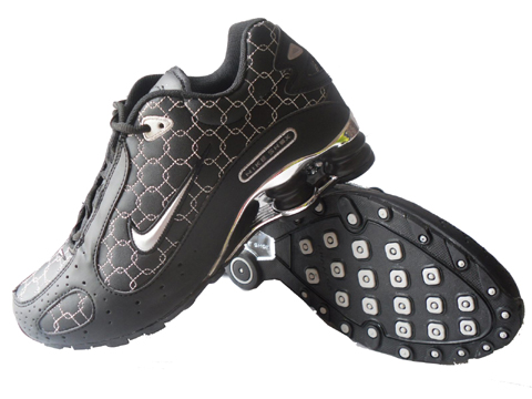 Nike Shox Monster SI Shoes Black White